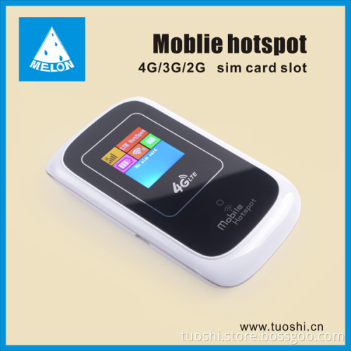 4G LTE mobile hotspot with sim card slot,FDD 2/4/5/7/12, WCDMA/GSM, factory supplier LT10